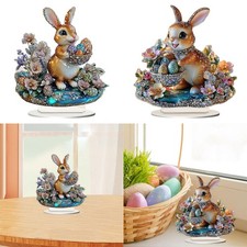 Acrylic Easter Bunny Decor