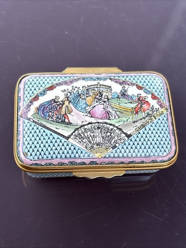 Halcyon days enamel - enamel, box
