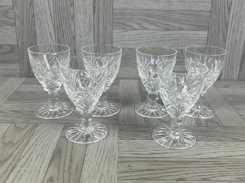 Cut glass sherry port - cut,