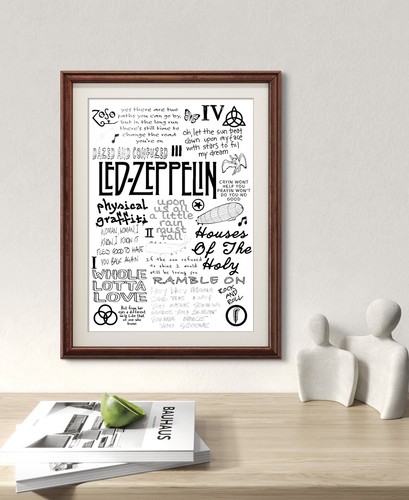 Led zeppelin poster music - led-zeppelin,