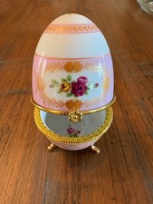 Vintage Porcelain Egg Shaped