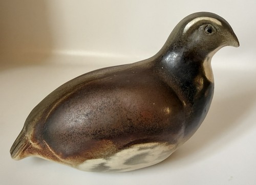 Helmsdale pottery partridge - pottery,