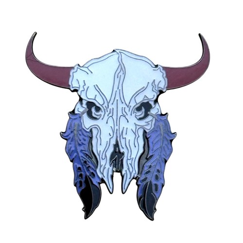 Skull buffalo bison native - buffalo,