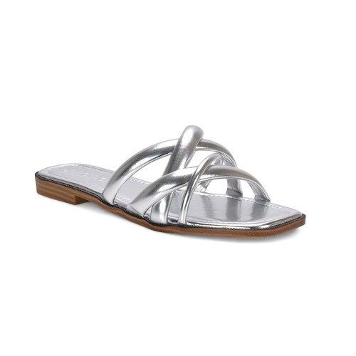 Women flat strappy slider - women's,