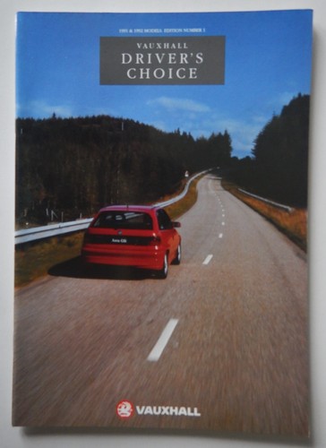 Vauxhall range orig - orig, 1992