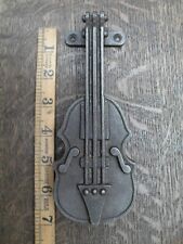 iron violin musical theme doorknocker strings musician knock door knocker r25HMV