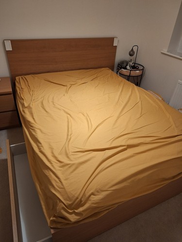 Ikea malm king bed - bed, +