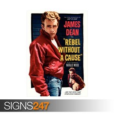 REBEL WITHOUT A CAUSE poster