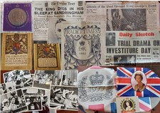 Royal Memorabilia Collection 1935 - 2012 Jubilee Coronation Death, See full list
