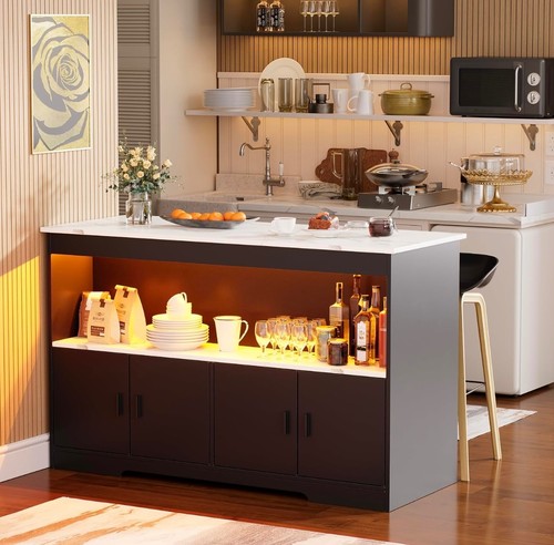Msfe kitchen island - 2-in-1,