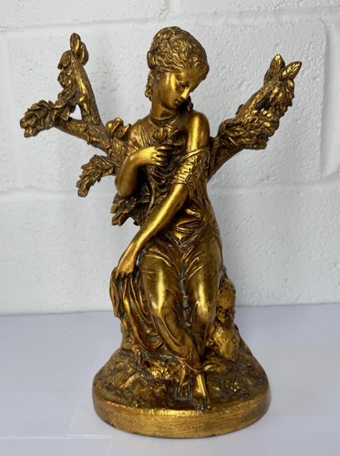 Large classical lady figurine - lady,