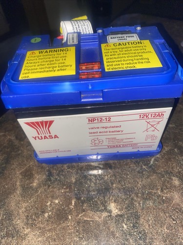 Volt battery and - 12,