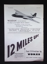 Original 1953 Advert Weston