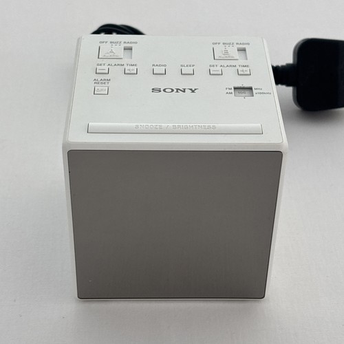Sony radio alarm - am/fm,