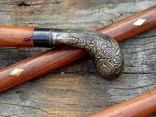 Victorian brass handle vintage - handle,