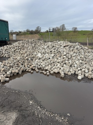 Reclaimed granite setts - reclaimed,
