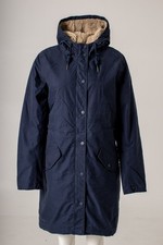 Ex Seasalt Plant Hunter Waterproof Coat in Navy BlueRRP £150