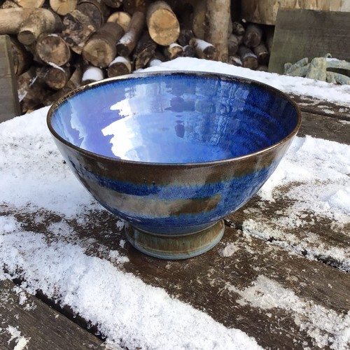 Contemporary blue glazed - contemporary,