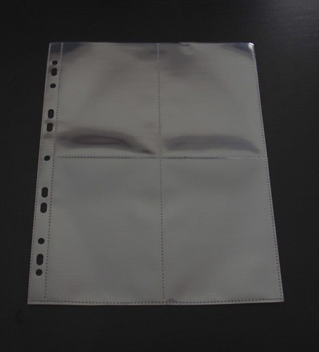 Plastic postcard album - plastic,