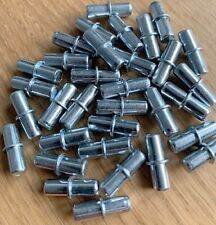 12 x SHELF SUPPORTS PLUG IN PIN STEEL PEGS KITCHEN CABINET CUPBOARD SHELF IKEA