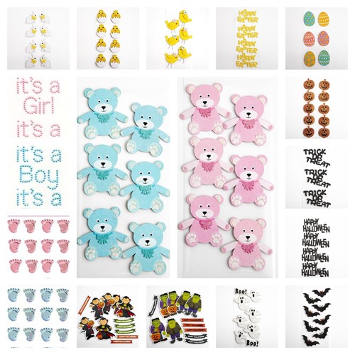 Seasonal craft embellishments - craft,