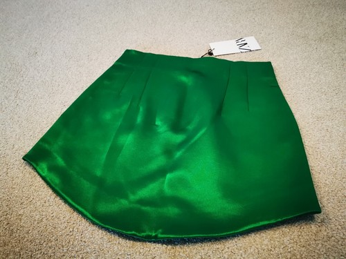 Zara curved hem satin - zara,