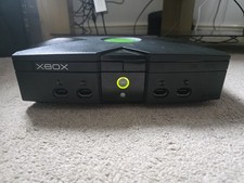 Microsoft Original Xbox Console Only Black Customed
