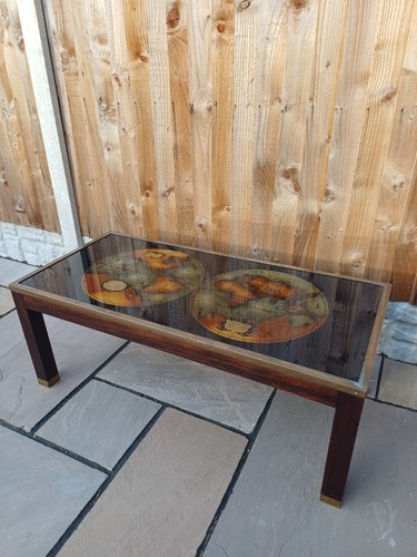French midcentury coffee table - french,