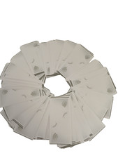 UNITED KINGDOM GB New King Charles III Horizon Blank Pair Of Unprinted Labels 