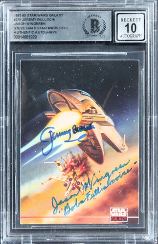 Bulloch wingreen signed - bulloch,