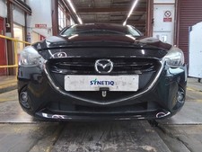 FRONT BUMPER MAZDA 2 MK3 (DJ) 2015 TO 2024 5 DOOR HATCHBACK BLACK 