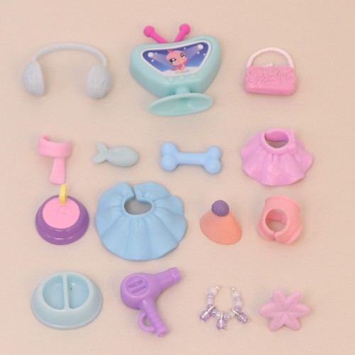 15pcs deluxe lps accessories - 15pcs,