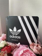 Adidas Originals Shoebox Style Black & White Mens Wallet