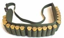 Green Canvas Cartridge Belt