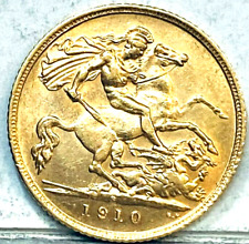 AUSTRALIA 1910 M GOLD