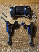Harley 1-1/4” Genuine Handlebar Standard Risers In Excellent Condition