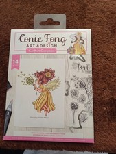 Angel Stamp And Die Set  14 Pc