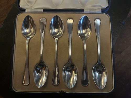 1935 boxed sterling - sterling, tea