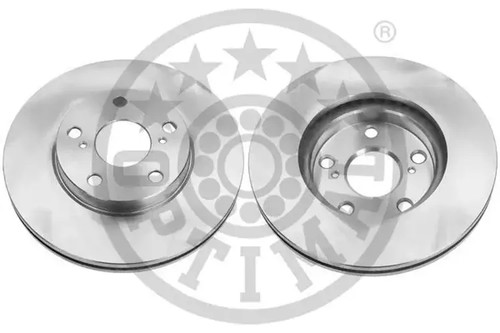 Brake disc front axle - brake,