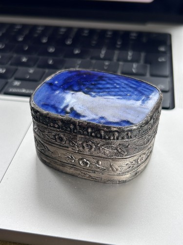 Ornate antique trinket box - ornate,