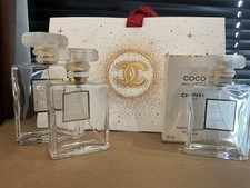EMPTY Chanel Perfume Bottles 100 ml, 50 ml. In COCO MADEMOISELLE - one box / bag