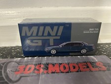 MINI GT BMW 750IL BLUE 1/64