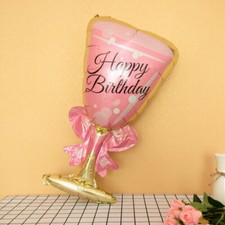 Champagne Bottle Glass Foil