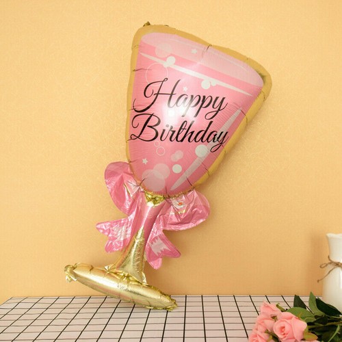 Champagne bottle glass foil - champagne,