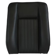 Deluxe Black Vinyl Centre Seat Back - Land Rover Series 2,3 - MTC3181