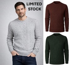Mens Jumper Pullover Sweater