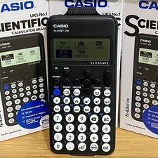 Casio Scientific Calculator School GCSE Higher FX-83GT CW Black Original