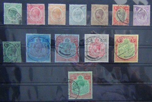 Nyasaland 1921 1930 set - nyasaland, to
