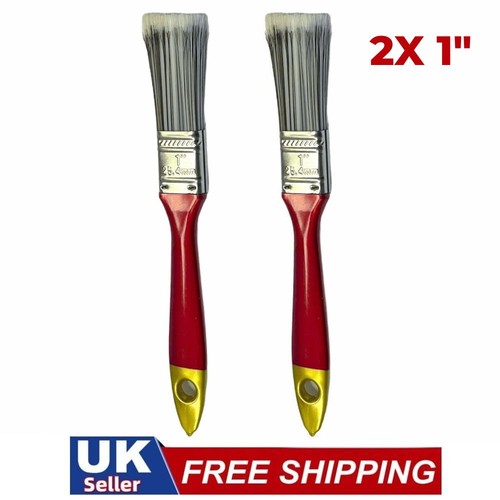 One inch paint brushes - x,