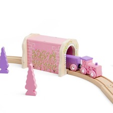 Bigjigs Rail Wooden Pink Brick